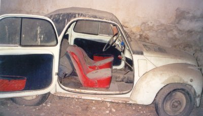 interno fiat 500 c